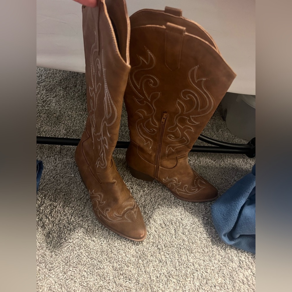 Brown Western Boots